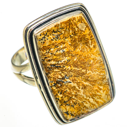 Ammonite Fossil Rings handcrafted by Ana Silver Co - RING70557