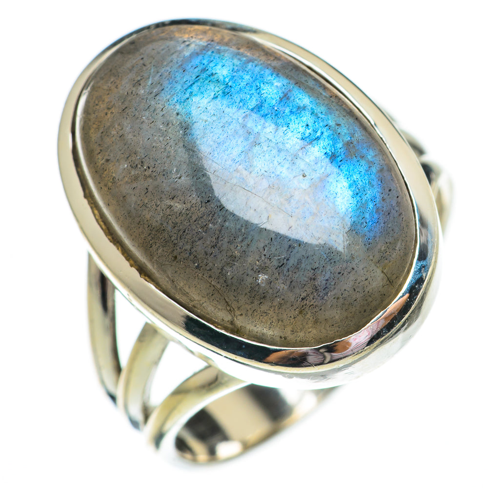 Labradorite Rings handcrafted by Ana Silver Co - RING70569
