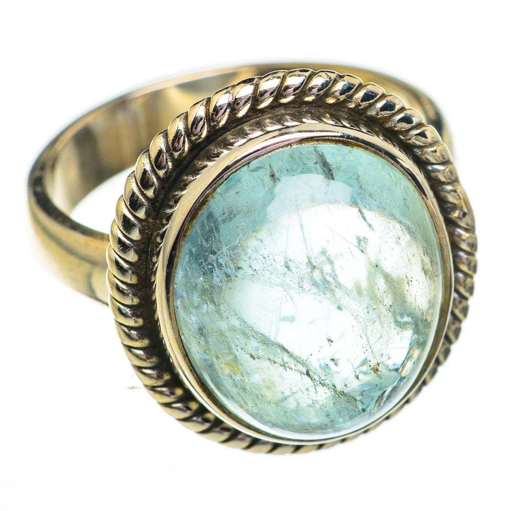 Aquamarine Rings handcrafted by Ana Silver Co - RING70571
