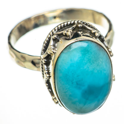 Larimar Rings handcrafted by Ana Silver Co - RING70572