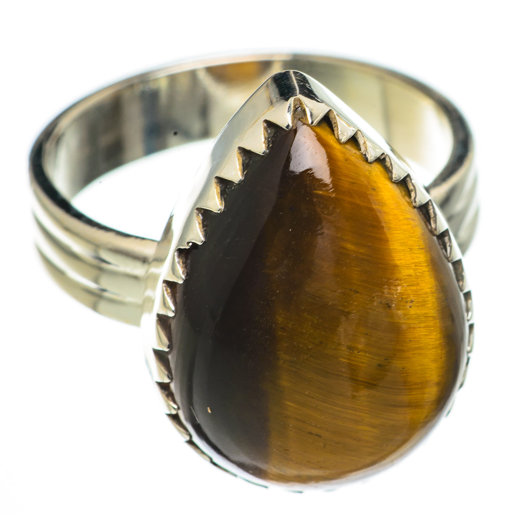 Tiger Eye Rings handcrafted by Ana Silver Co - RING70577