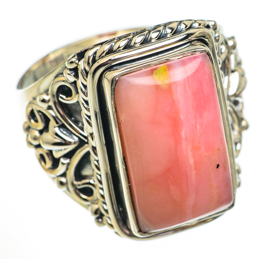 Pink Opal Rings handcrafted by Ana Silver Co - RING70586