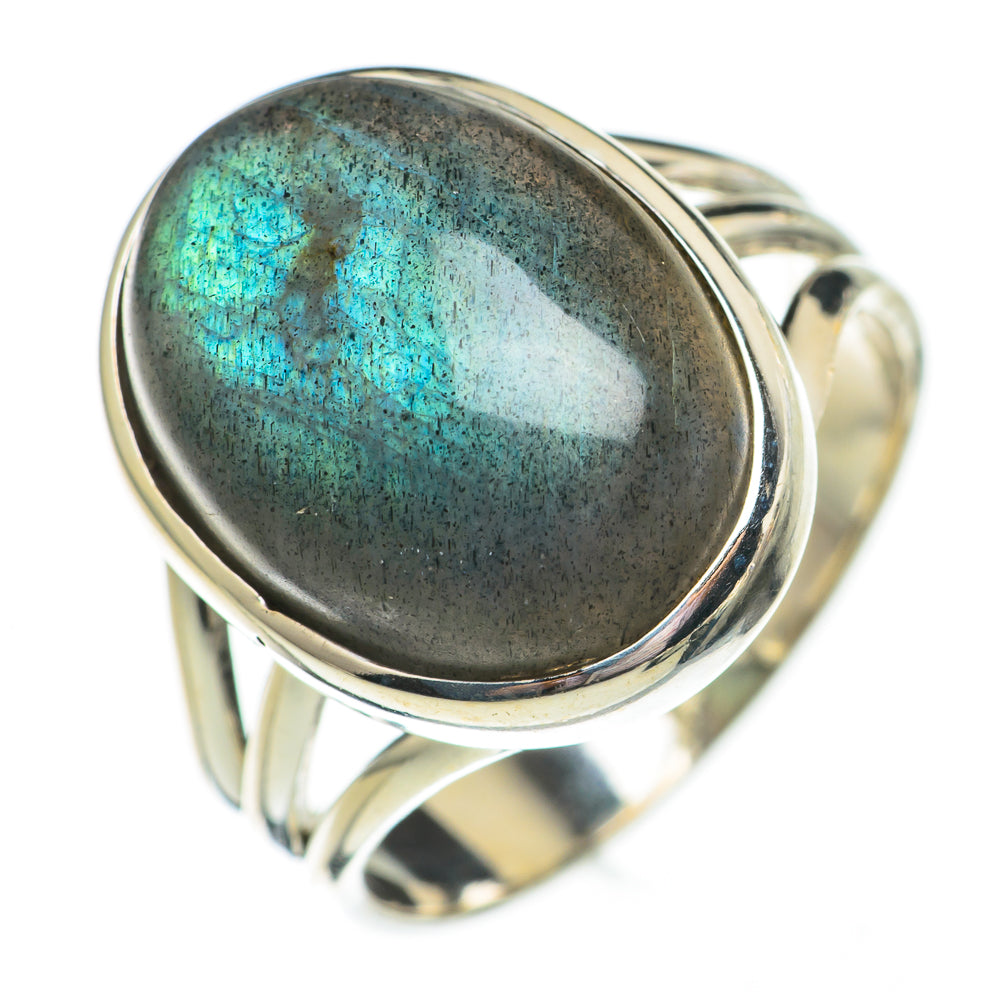 Labradorite Rings handcrafted by Ana Silver Co - RING70615