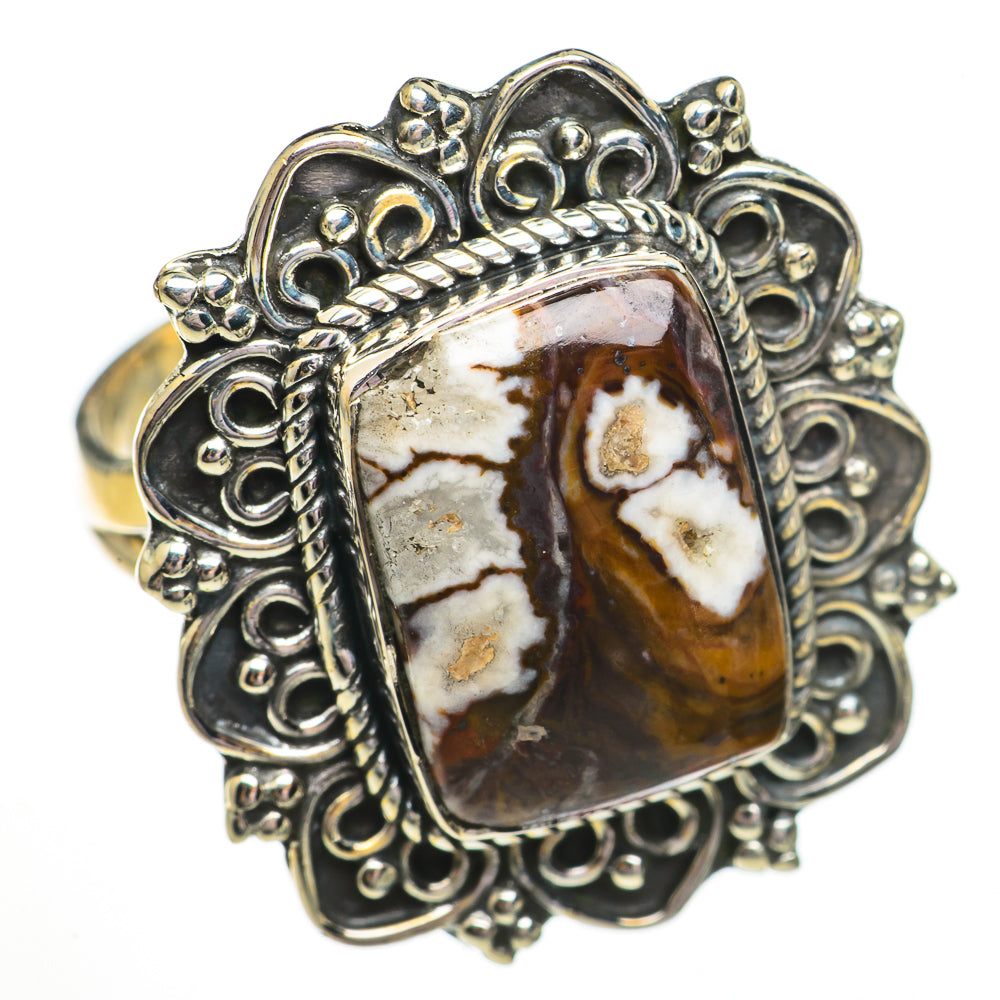 Picture Jasper Rings handcrafted by Ana Silver Co - RING70620