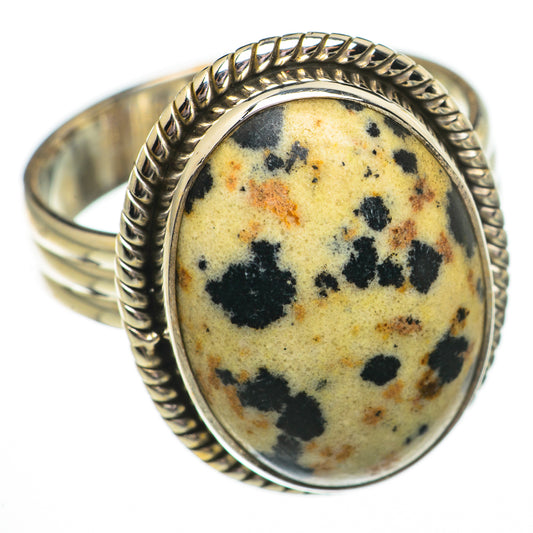 Dalmatian Jasper Rings handcrafted by Ana Silver Co - RING70621