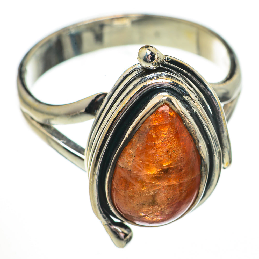 Sunstone Rings handcrafted by Ana Silver Co - RING70622