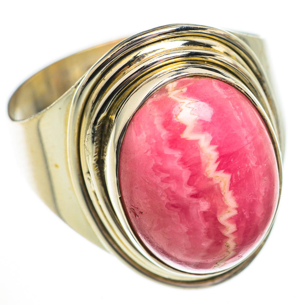 Rhodochrosite Rings handcrafted by Ana Silver Co - RING70626