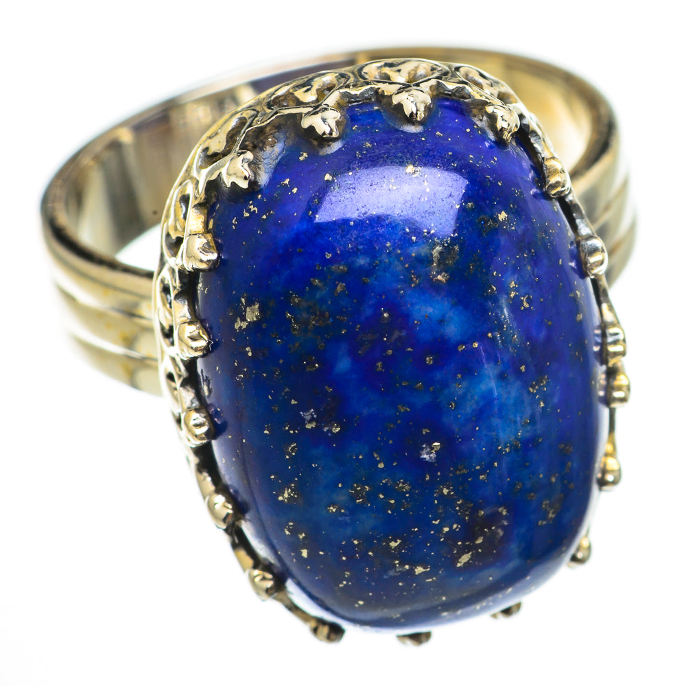 Lapis Lazuli Rings handcrafted by Ana Silver Co - RING70651