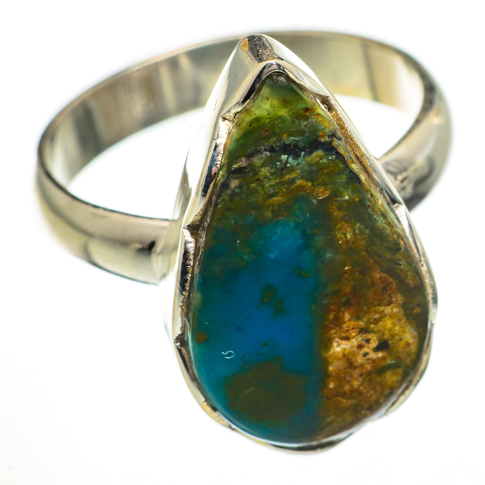 Peruvian Opal Rings handcrafted by Ana Silver Co - RING70655