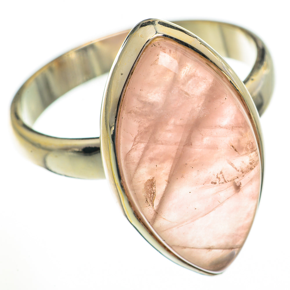 Rose Quartz Rings handcrafted by Ana Silver Co - RING70669
