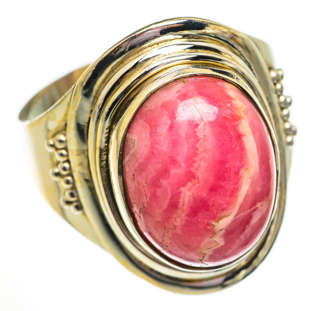 Rhodochrosite Rings handcrafted by Ana Silver Co - RING70672