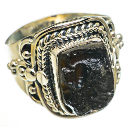 Tektite Rings handcrafted by Ana Silver Co - RING70675