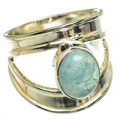 Aquamarine Rings handcrafted by Ana Silver Co - RING70687