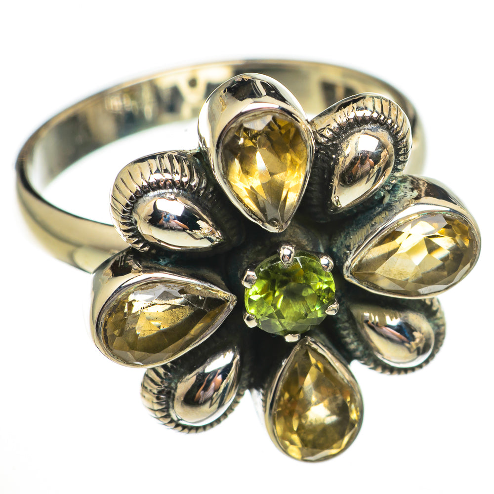 Citrine Rings handcrafted by Ana Silver Co - RING70702