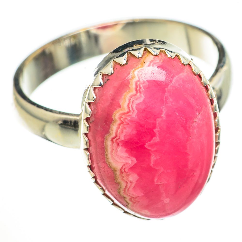Rhodochrosite Rings handcrafted by Ana Silver Co - RING70708