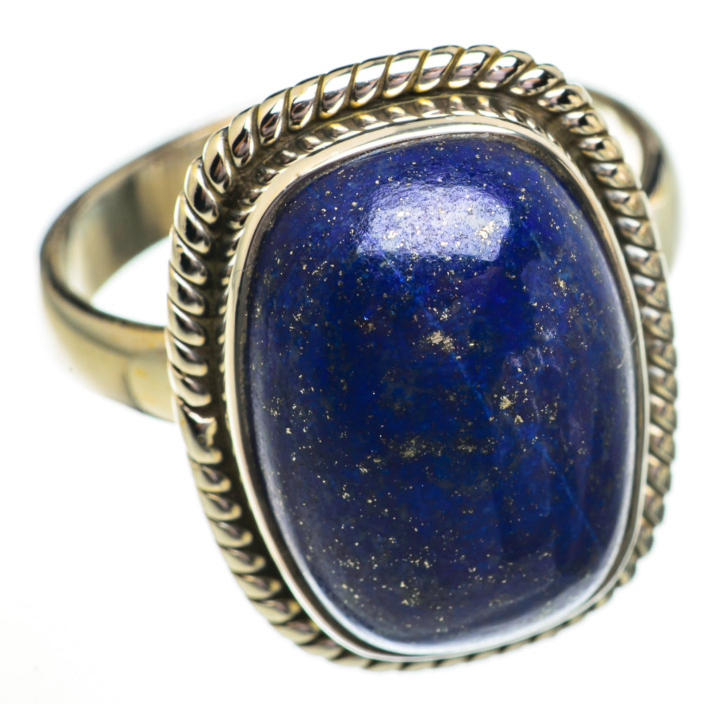 Lapis Lazuli Rings handcrafted by Ana Silver Co - RING70726