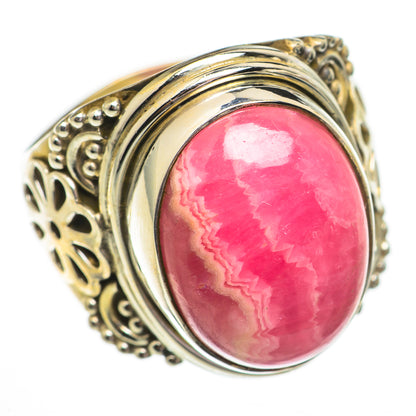Rhodochrosite Rings handcrafted by Ana Silver Co - RING70745
