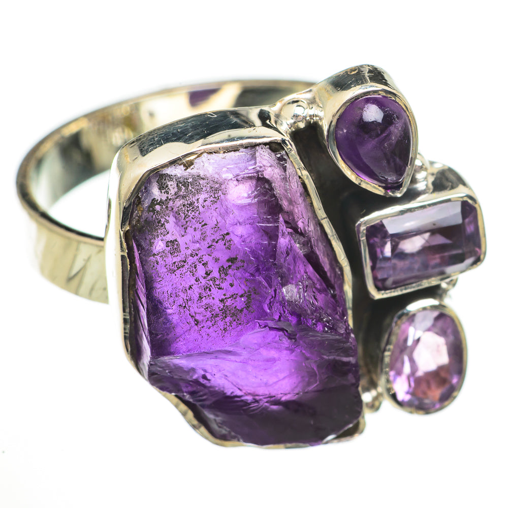 Amethyst Rings handcrafted by Ana Silver Co - RING70746