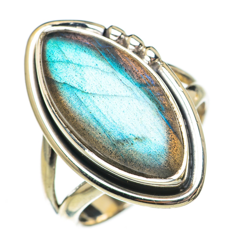 Labradorite Rings handcrafted by Ana Silver Co - RING70759