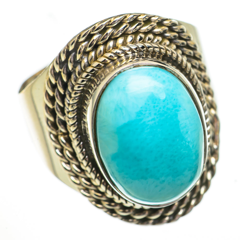 Larimar Rings handcrafted by Ana Silver Co - RING70762