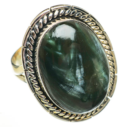 Seraphinite Rings handcrafted by Ana Silver Co - RING70765
