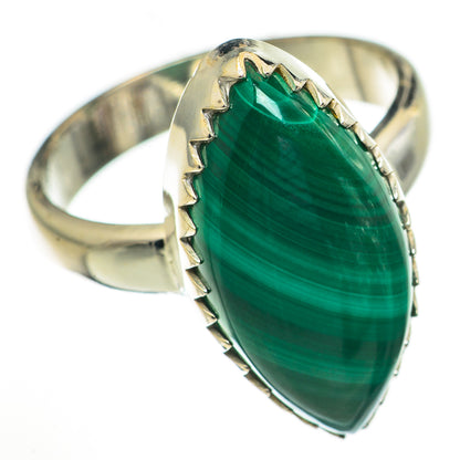 Malachite Rings handcrafted by Ana Silver Co - RING70768