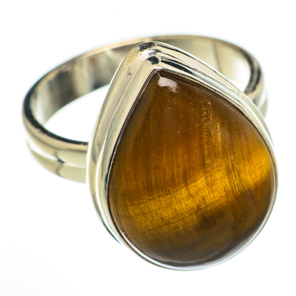 Tiger Eye Rings handcrafted by Ana Silver Co - RING70772