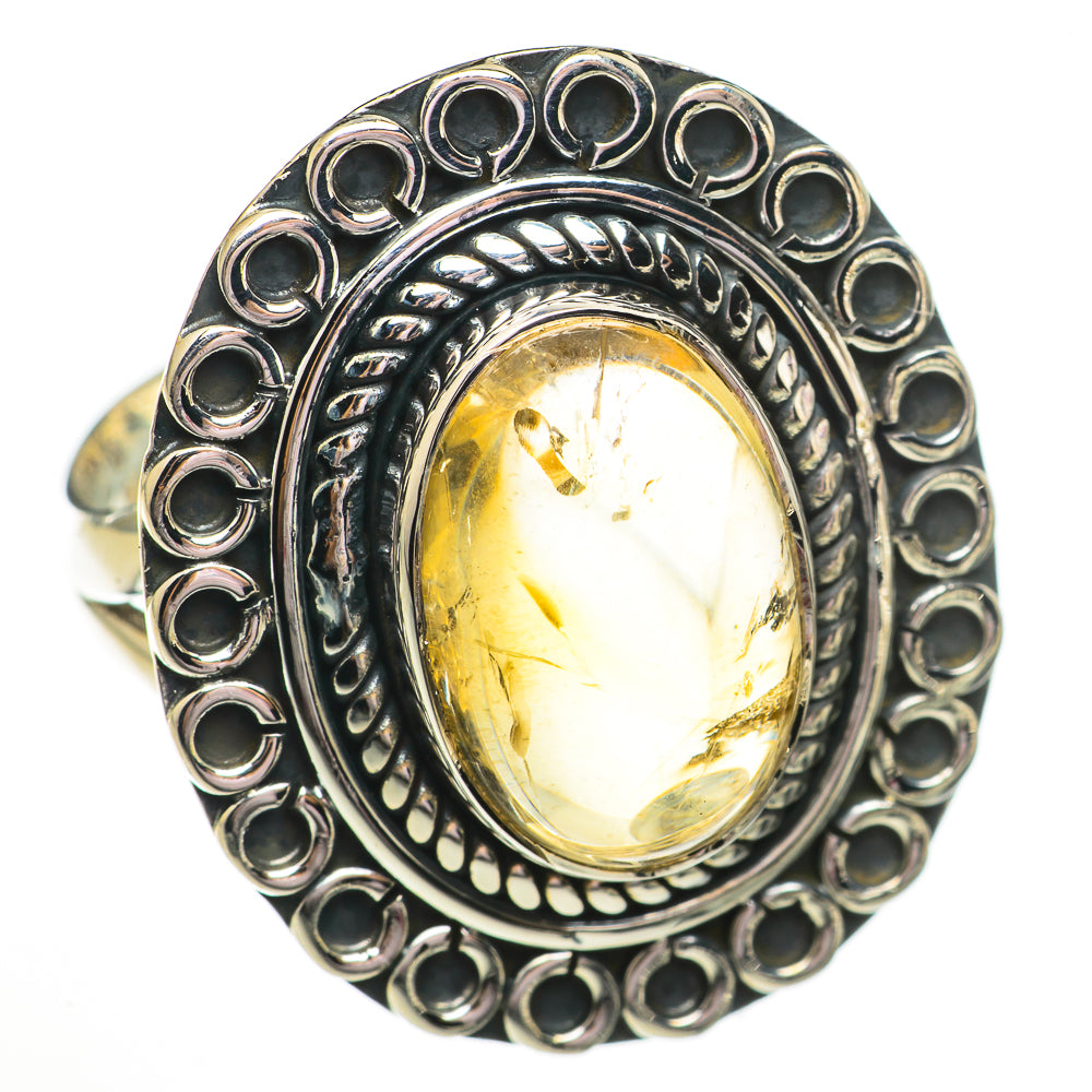 Citrine Rings handcrafted by Ana Silver Co - RING70774