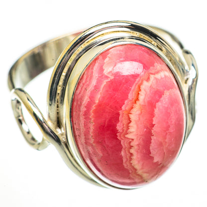 Rhodochrosite Rings handcrafted by Ana Silver Co - RING70779