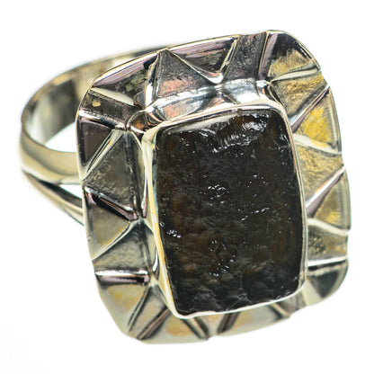 Tektite Rings handcrafted by Ana Silver Co - RING70785 - Photo 2