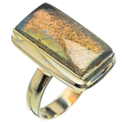 Labradorite Rings handcrafted by Ana Silver Co - RING70803
