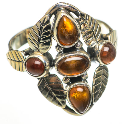 Baltic Amber Rings handcrafted by Ana Silver Co - RING70812