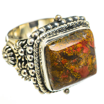 Moroccan Agate Rings handcrafted by Ana Silver Co - RING70822
