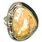 Plume Agate Rings handcrafted by Ana Silver Co - RING70824