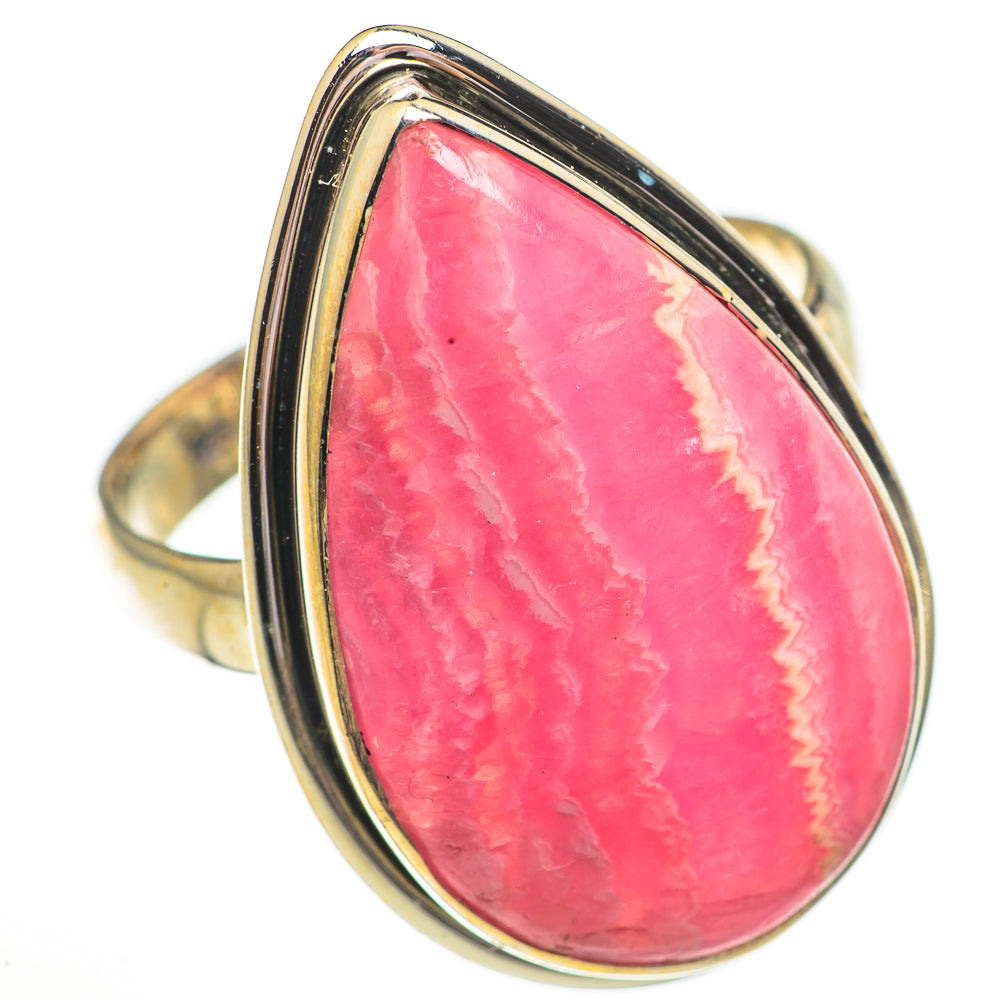 Rhodochrosite Rings handcrafted by Ana Silver Co - RING70827