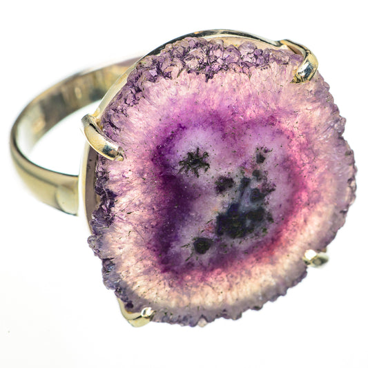 Amethyst Stalactite Rings handcrafted by Ana Silver Co - RING70831