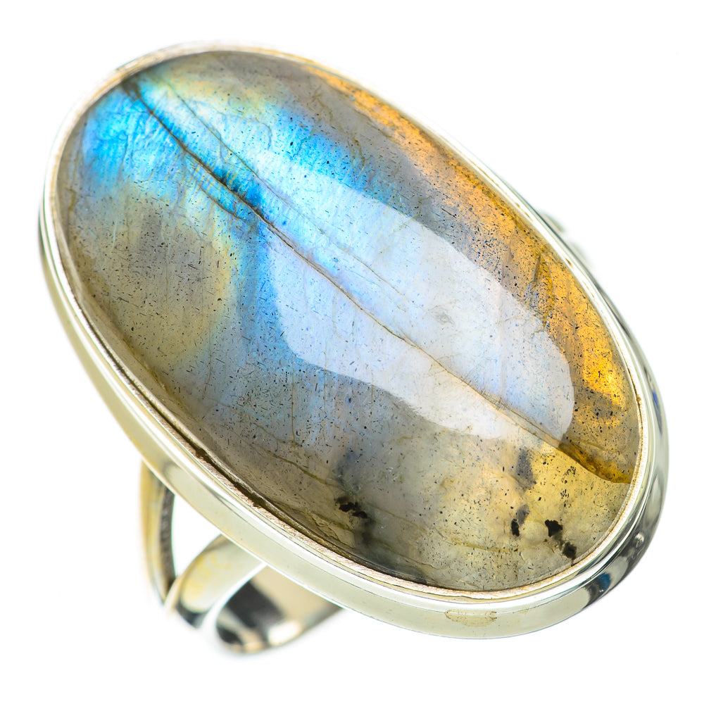 Labradorite Rings handcrafted by Ana Silver Co - RING70855