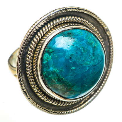 Chrysocolla Rings handcrafted by Ana Silver Co - RING70859