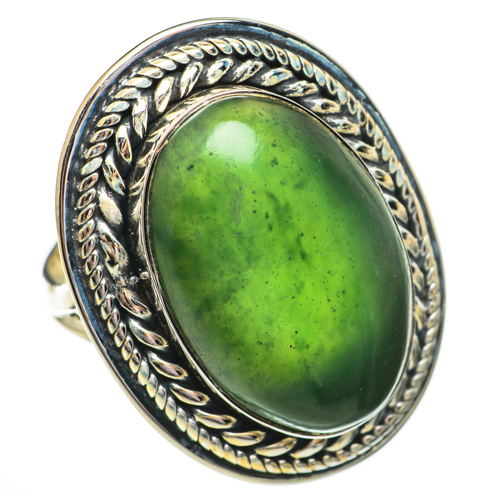Nephirite Jade Rings handcrafted by Ana Silver Co - RING70864