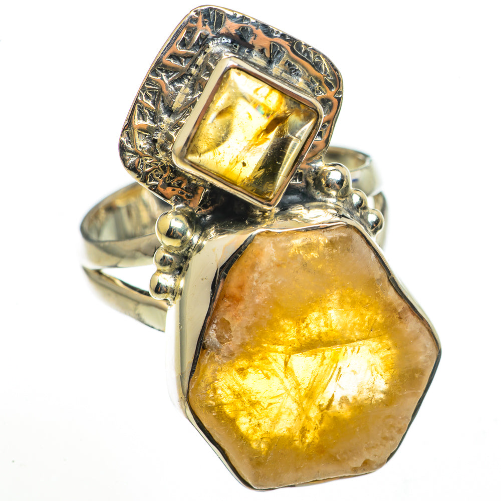 Citrine Rings handcrafted by Ana Silver Co - RING70902