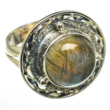Labradorite Rings handcrafted by Ana Silver Co - RING70927 - Photo 2