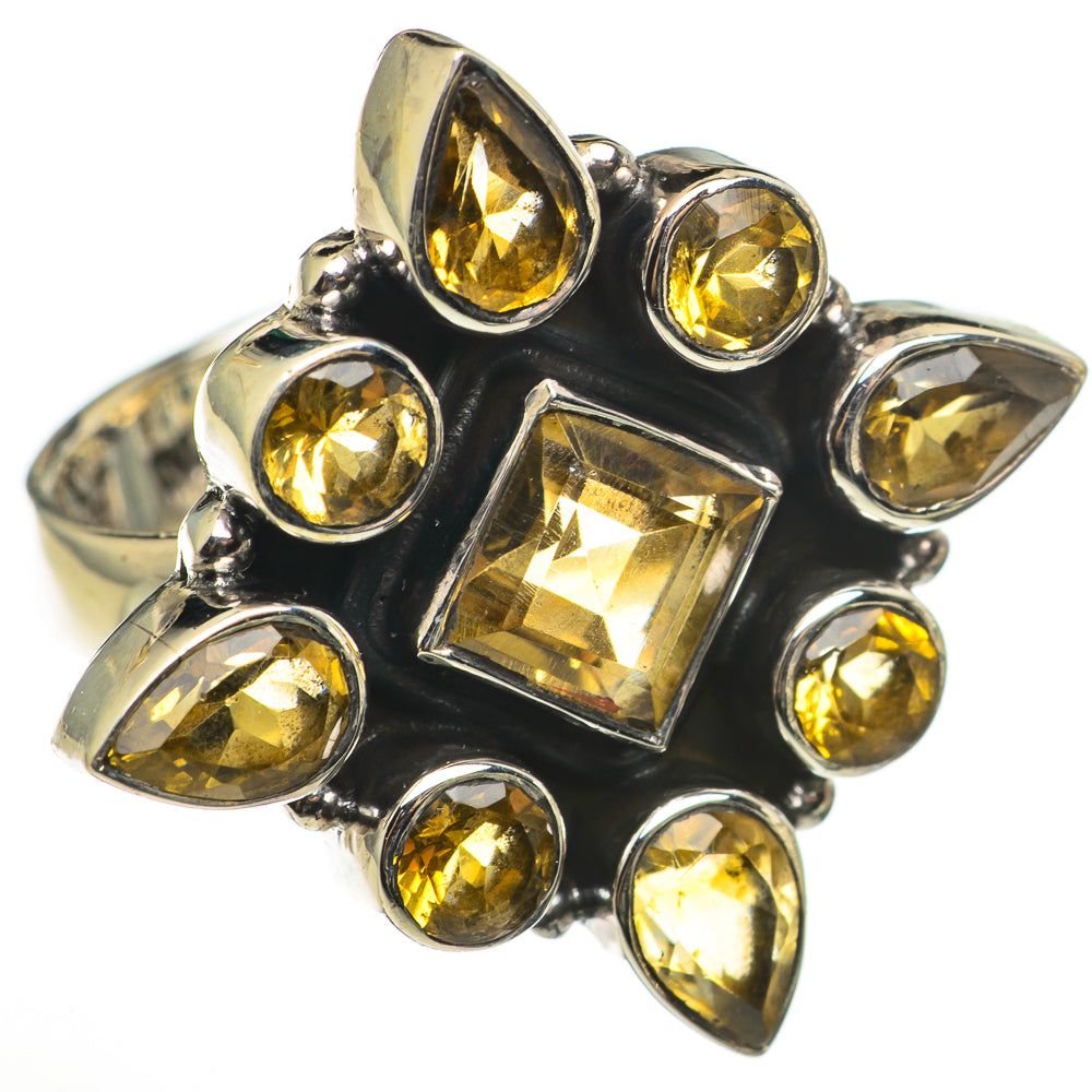 Citrine Rings handcrafted by Ana Silver Co - RING70941