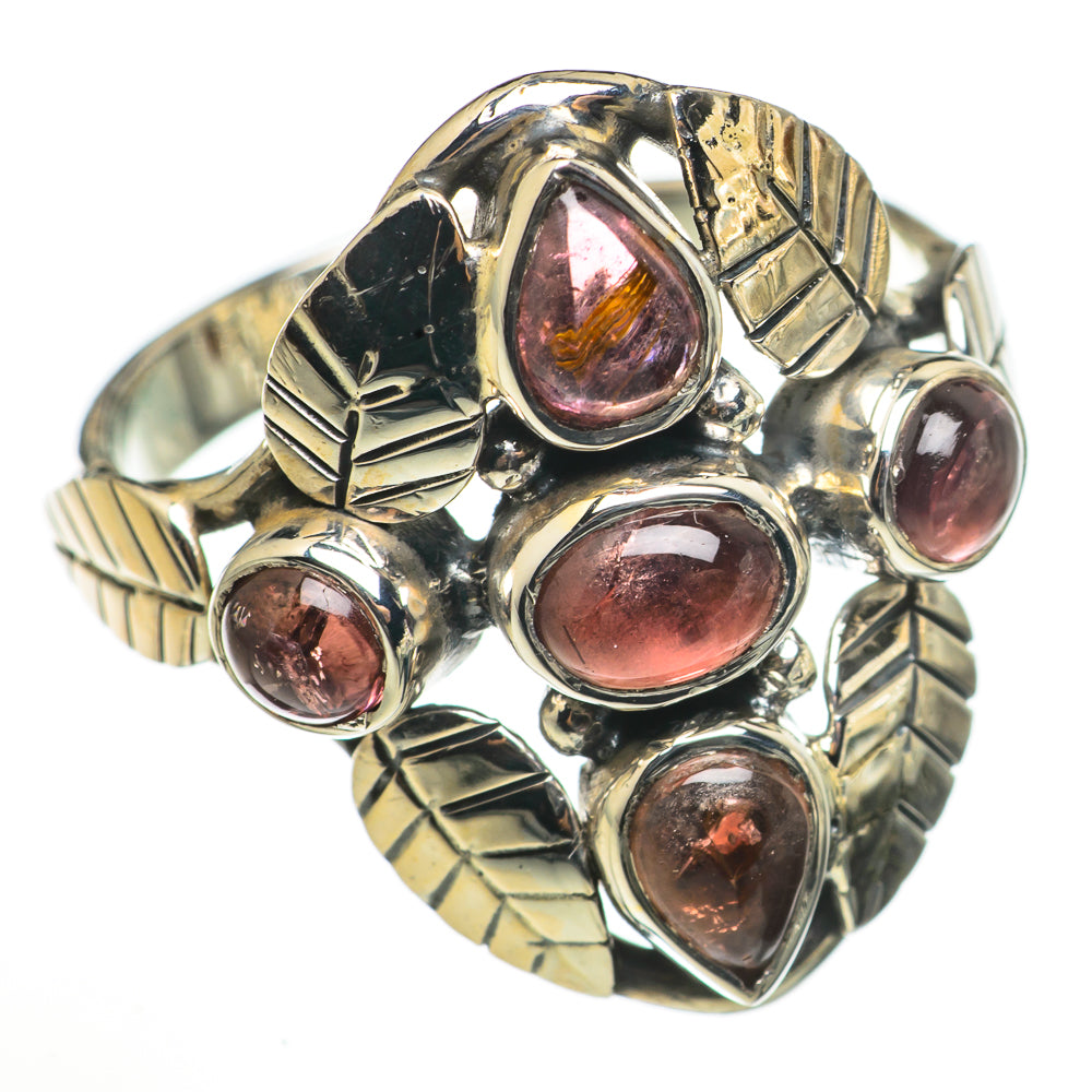 Pink Tourmaline Rings handcrafted by Ana Silver Co - RING70945