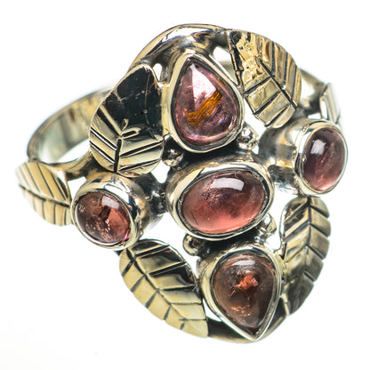 Pink Tourmaline Rings handcrafted by Ana Silver Co - RING70945