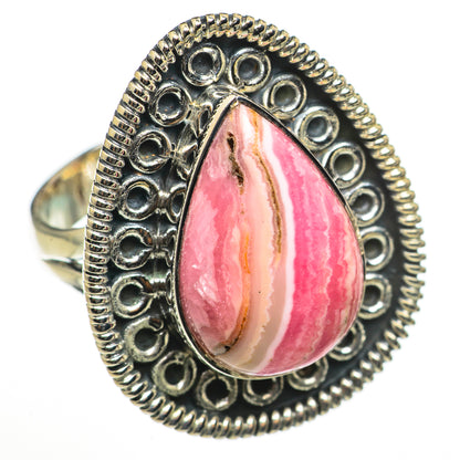Rhodochrosite Rings handcrafted by Ana Silver Co - RING70946