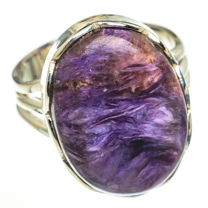 Charoite Rings handcrafted by Ana Silver Co - RING70951
