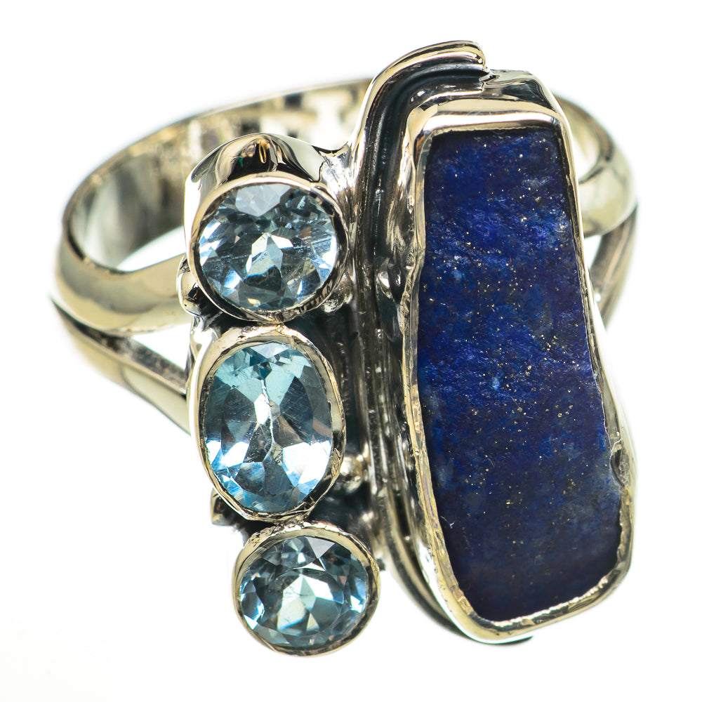 Lapis Lazuli Rings handcrafted by Ana Silver Co - RING70971
