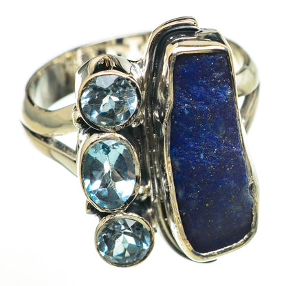 Lapis Lazuli Rings handcrafted by Ana Silver Co - RING70971