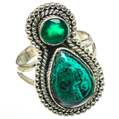 Chrysocolla Rings handcrafted by Ana Silver Co - RING70976