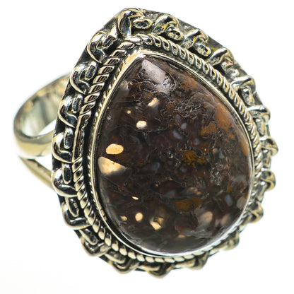 Dinosaur Bone Rings handcrafted by Ana Silver Co - RING70979